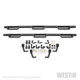 Westin/HDX 07-19 Chevy Silv 2500/3500 Crew (8ft) (Excl Dually) Drop WTW Nerf Step Bars - Blk thumbnail 8