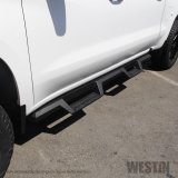 Westin 2019 Chevrolet Silverado / GMC Sierra 1500 Crew Cab Drop Nerf Step Bars - Textured Black thumbnail 5