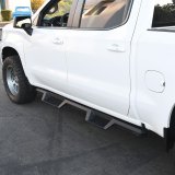 Westin 2019 Chevrolet Silverado / GMC Sierra 1500 Crew Cab Drop Nerf Step Bars - Textured Black thumbnail 7