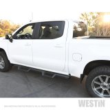 Westin 2019 Chevrolet Silverado / GMC Sierra 1500 Crew Cab Drop Nerf Step Bars - Textured Black thumbnail 8
