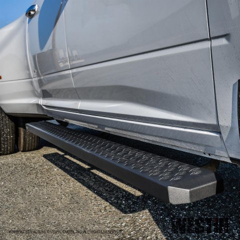 Westin Grate Steps Running Boards 83 in - Textured Black thumbnail 4