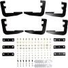 Westin 2019 Ram 1500 Quad/Crew Cab (Excl. 2019 Ram 1500 Classic) Running Board Mount Kit - Black thumbnail 9