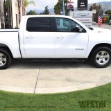 Westin 19-26 Ram 1500 Quad Cab (Excludes Ram 1500 Classic) PRO TRAXX 4 Oval Nerf Step Bars - Black thumbnail 7