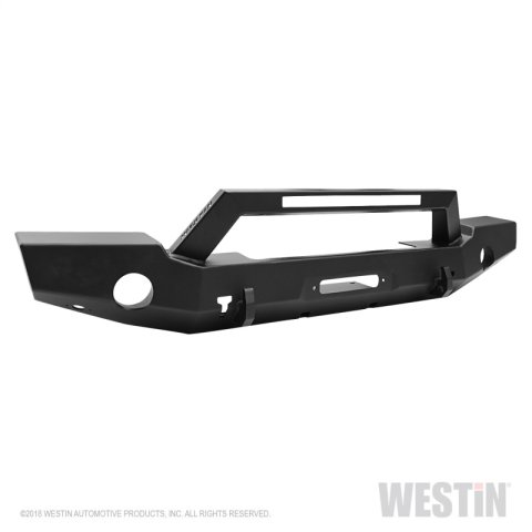 Westin 18-20 Jeep Wrangler WJ2 Full Width Front Bumper w/LED Light Bar Mount Textured Black thumbnail 6