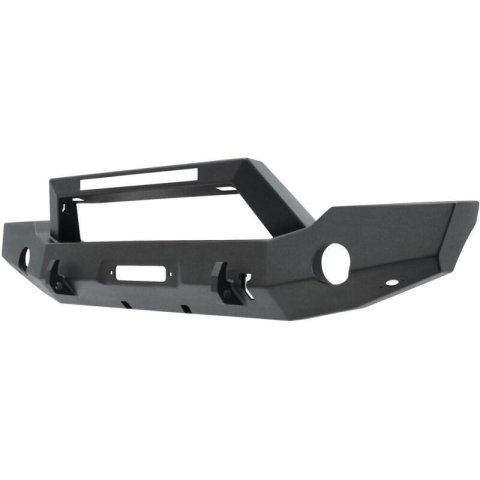 Westin 18-20 Jeep Wrangler WJ2 Full Width Front Bumper w/LED Light Bar Mount Textured Black thumbnail 7