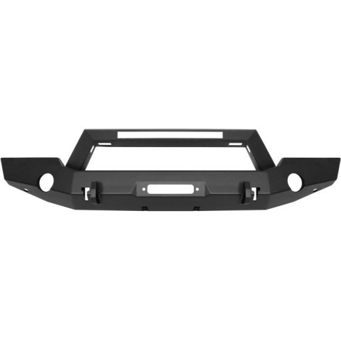 Westin 18-20 Jeep Wrangler WJ2 Full Width Front Bumper w/LED Light Bar Mount Textured Black thumbnail 8