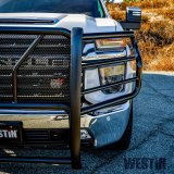 Westin 2020 Chevrolet Silverado 2500/3500 HDX Grille Guard - Black thumbnail 3