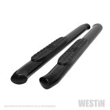 Westin 19-20 Chevrolet Silverado / GMC Sierra 1500 Reg Cab PRO TRAXX 4 Oval Nerf Step Bars - Black thumbnail 8