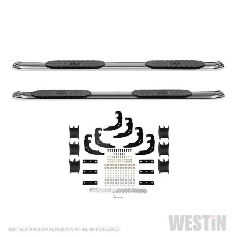 Westin 19-26 Dodge/Ram 1500 Crew Cab PRO TRAXX 4 Oval Nerf Step Bars - SS