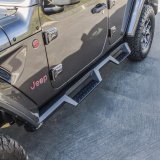 Westin 18-20 Jeep Wrangler JL Unlimited 4DR HDX Drop Nerf Step Bars - Textured Black thumbnail 3
