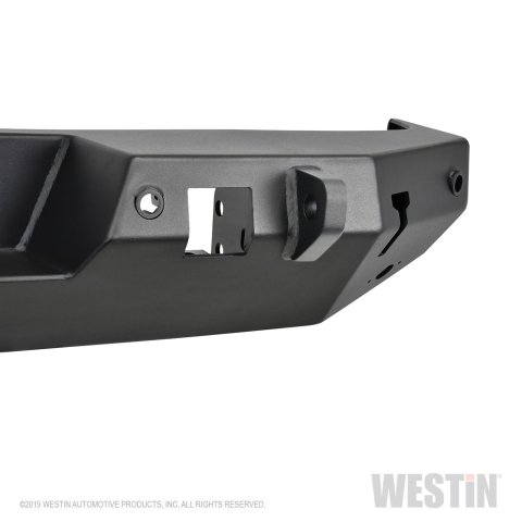 Westin 18-19 Jeep Wrangler JL WJ2 Rear Bumper w/ Sensors (Excl. Wrangler JK) - Textured Black thumbnail 5