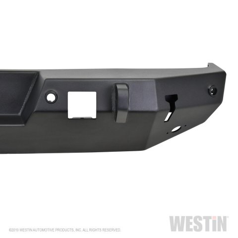 Westin 18-19 Jeep Wrangler JL WJ2 Rear Bumper w/ Sensors (Excl. Wrangler JK) - Textured Black thumbnail 6