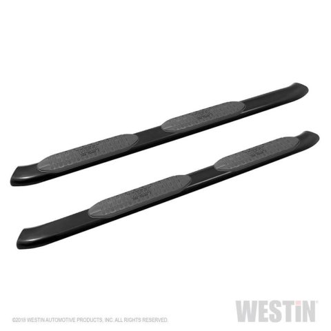 Westin 18-26 Jeep Wrangler JL Unlimited 4DR PRO TRAXX 5 Oval Nerf Step Bars - Textured Black thumbnail 1