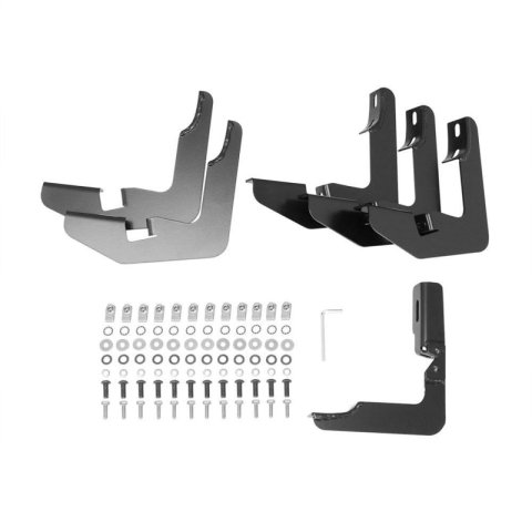 Westin 18-26 Jeep Wrangler JL Unlimited 4DR PRO TRAXX 5 Oval Nerf Step Bars - Textured Black thumbnail 9