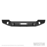Westin 18-20 Jeep Wrangler JL WJ2 Full Width Front Bumper - Textured Black thumbnail 3