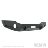 Westin 18-20 Jeep Wrangler JL WJ2 Full Width Front Bumper - Textured Black thumbnail 5