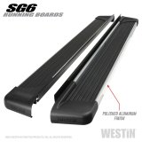 Westin SG6 Polished Aluminum Running Boards 85.50 in - Polished thumbnail 6