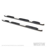 Westin 19-20 Ram 1500 Quad Cab w/ 6.5ft Bed PRO TRAXX 5 W2W Oval Nerf Step Bars - Stainless Steel thumbnail 2