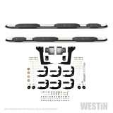 Westin 19-20 Ram 1500 Quad Cab w/ 6.5ft Bed PRO TRAXX 5 W2W Oval Nerf Step Bars - Stainless Steel thumbnail 4