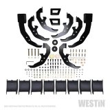 Westin 2020 Chevy Silverado 2500 Crew Cab (6.5ft Bed) PRO TRAXX Nerf Step Bars - Stainless Steel thumbnail 2
