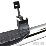 Westin 2020 Chevy Silverado 2500 Crew Cab (6.5ft Bed) PRO TRAXX Nerf Step Bars - Stainless Steel thumbnail 4