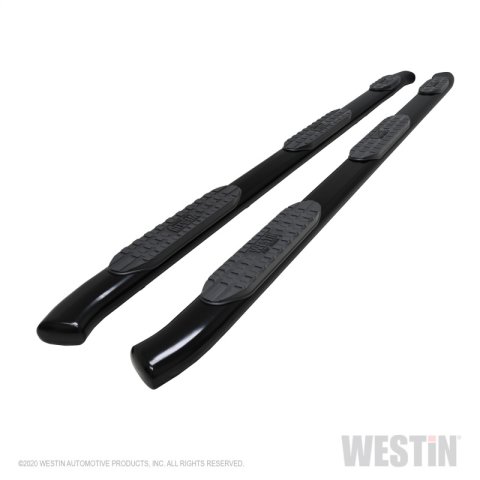 Westin 2020 Chevy Silverado 2500/3500 Crew Cab (6.5ft Bed) PRO TRAXX Oval W2W Nerf Step Bars - Black thumbnail 1