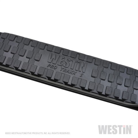 Westin 2020 Chevy Silverado 2500/3500 Crew Cab (6.5ft Bed) PRO TRAXX Oval W2W Nerf Step Bars - Black thumbnail 6