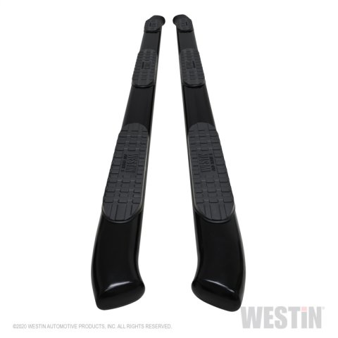 Westin 2020 Chevy Silverado 2500/3500 Crew Cab (6.5ft Bed) PRO TRAXX Oval W2W Nerf Step Bars - Black thumbnail 8