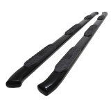 Westin 2020 Chevy Silverado 2500/3500 Crew Cab (8ft Bed) PRO TRAXX 5 Oval W2W Nerf Step Bars - Black thumbnail 4