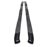 Westin 2020 Chevy Silverado 2500/3500 Crew Cab (8ft Bed) PRO TRAXX 5 Oval W2W Nerf Step Bars - Black thumbnail 6