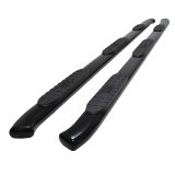 Westin 2020 Chevy Silverado 2500/3500 Crew Cab (8ft Bed) PRO TRAXX 5 Oval W2W Nerf Step Bars - Black thumbnail 7