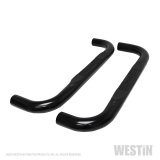 Westin 19-20 Chevy/GMC Silverado/Sierra 1500 Regular Cab E-Series 3 Nerf Step Bars - Black thumbnail 8