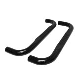Westin 19-20 Chevy/GMC Silverado/Sierra 1500 Regular Cab E-Series 3 Nerf Step Bars - Black thumbnail 9