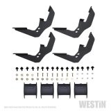 Westin 19-20 Chevy/GMC Silverado/Sierra 1500 Regular Cab R7 Nerf Step Bars - Black thumbnail 4
