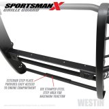 Westin 2020 Chevy Silverado 2500/3500 Sportsman X Grille Guard - Textured Black thumbnail 2
