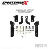 Westin 2020 Chevy Silverado 2500/3500 Sportsman X Grille Guard - Textured Black thumbnail 5