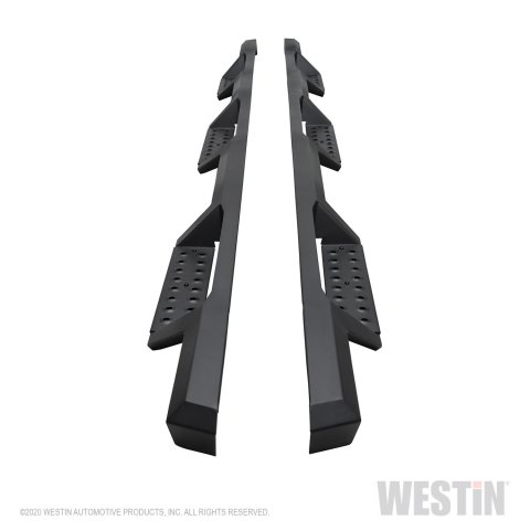 Westin 2020 Chevy Silverado 2500/3500 Crew Cab (8ft Bed) HDX W2W Nerf Step Bars - Textured Black thumbnail 8