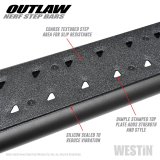 Westin 2020 Jeep Gladiator Outlaw Nerf Step Bars - Textured Black thumbnail 2