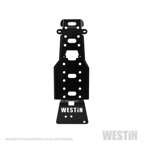 Westin/Snyper 07-11 Jeep Wrangler Transmission Pan Skid Plate - Textured Black thumbnail 6