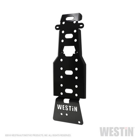 Westin/Snyper 07-11 Jeep Wrangler Transmission Pan Skid Plate - Textured Black thumbnail 7