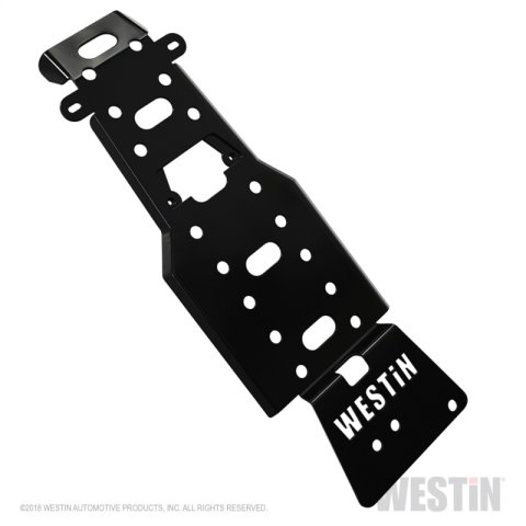 Westin/Snyper 07-11 Jeep Wrangler Transmission Pan Skid Plate - Textured Black thumbnail 8