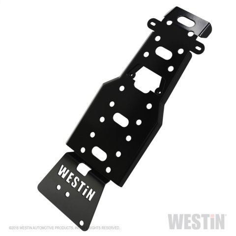 Westin/Snyper 07-11 Jeep Wrangler Transmission Pan Skid Plate - Textured Black thumbnail 9