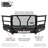 Westin/HDX Bandit 19-20 Chevrolet Silverado 1500 Front Bumper - Black thumbnail 1
