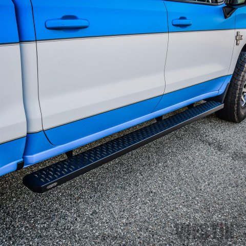 Westin Grate Steps Running Boards 90 in - Textured Black thumbnail 2