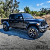 Westin 2020-2026 Jeep Gladiator R5 Nerf Step Bars - Textured Black thumbnail 1