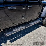 Westin 2020-2026 Jeep Gladiator R5 Nerf Step Bars - Textured Black thumbnail 2