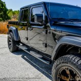 Westin 2020 Jeep Gladiator PRO TRAXX 5 WTW Oval Nerf Step Bars - Black thumbnail 2