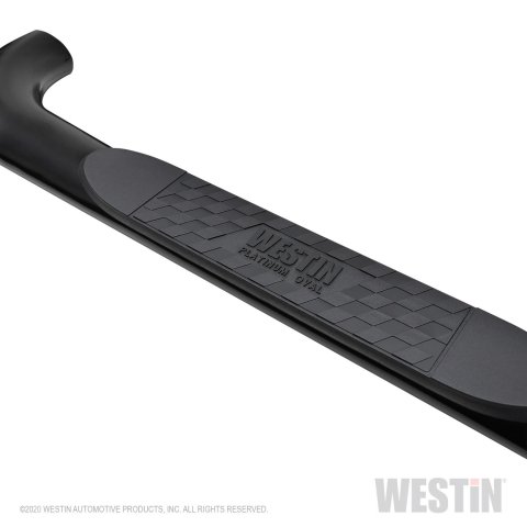 Westin 2020 Jeep Gladiator Platinum 4 Oval Nerf Step Bars - Black thumbnail 6