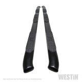 Westin 2020 Chevy Silverado 2500/3500 Double Cab (8ft Bed) PRO TRAXX 5 Oval W2W Nerf Bars - Black thumbnail 6