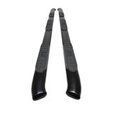 Westin 2020 Chevy Silverado 2500/3500 Double Cab (8ft Bed) PRO TRAXX 5 Oval W2W Nerf Bars - Black thumbnail 7